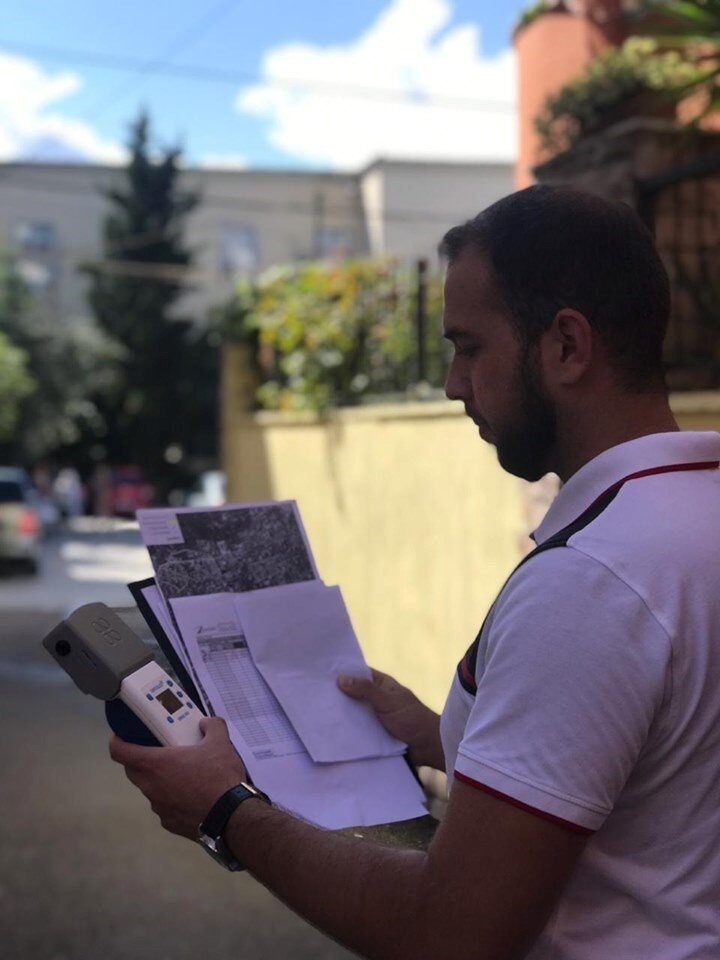 Daily monitoring practice of Air in Tirana Municipality